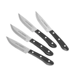 Tramontina Porterhouse 4 Pc - 5 In Steak Knife Set With Hardwood Block -1 80000007IXM004G