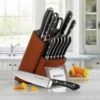 Tramontina Forged Contemporary 14 Pc Knife Set Counter Block