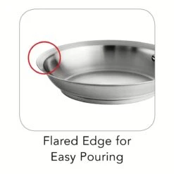 Tramontina 10 In Prima Stainless Steel Fry Pan -1 80101020IXM004G