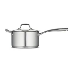 Tramontina 4 Qt Prima Stainless Steel Covered Sauce Pan -1 80101026IXM002G