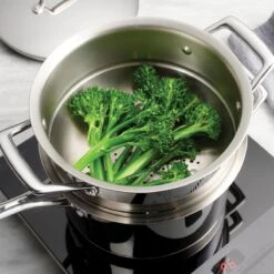 Tramontina 4 Qt Prima Stainless Steel Covered Sauce Pan -1 80101026IXM006G