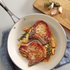 Tramontina 12 In Ceramic Fry Pan - Black