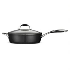 Tramontina 11 In Ceramic Covered Deep Skillet - Black -1 80110021IXM002G