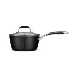Tramontina 3 Qt Ceramic Covered Sauce Pan - Black -1 80110025IXM002G