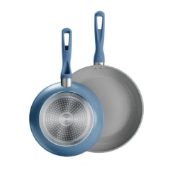 Tramontina 2 Pk 10 In And 12 In Aluminum Saute Pans - Blue -1 80110039PNM001G