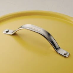 Tramontina All In One Plus Pan, 5 Qt Ceramic Non Stick - Mustard Yellow -1 80110082IXM005G