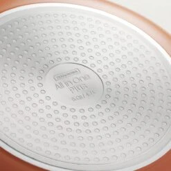 Tramontina All In One Plus Pan, 5 Qt Ceramic Non Stick - Persimmon Orange -1 80110084IXM007G