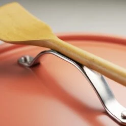 Tramontina All In One Plus Pan, 5 Qt Ceramic Non Stick - Persimmon Orange -1 80110084IXM009G