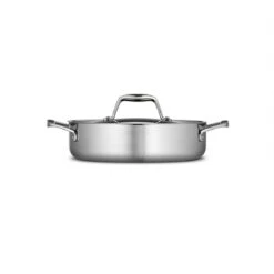 Tramontina 3 Qt Tri-Ply Clad Stainless Steel Covered Braiser -1 80116009IXM002G