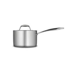 Tramontina 2 Qt Tri-Ply Clad Stainless Steel Covered Sauce Pan 14 Tramontina 2 Qt Tri-Ply Clad Stainless Steel Covered Sauce Pan -1 80116022IXM002G