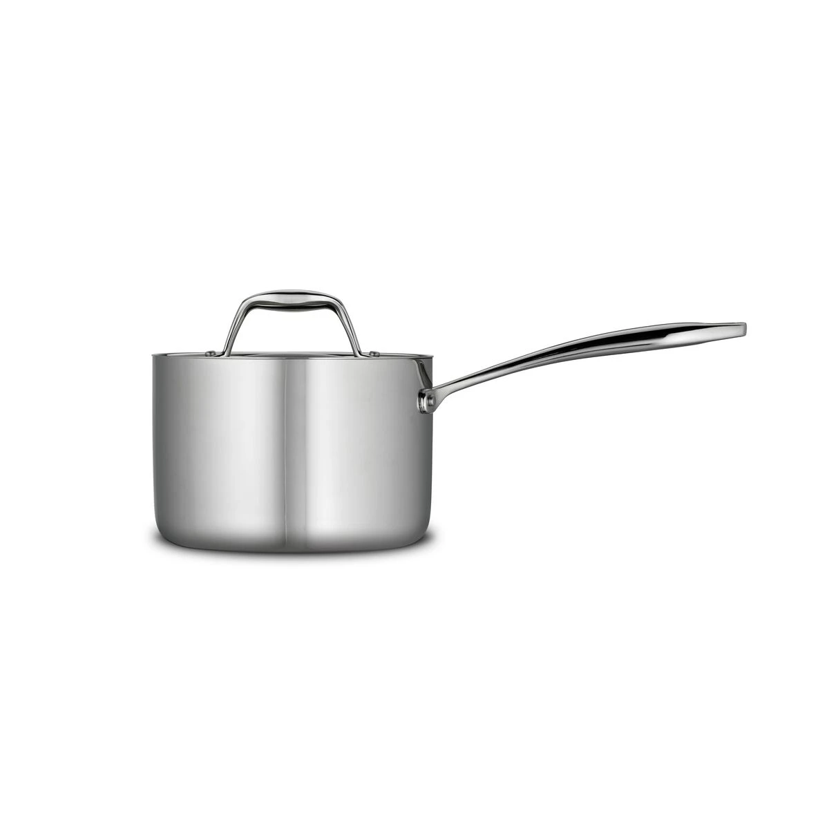 Tramontina 2 Qt Tri-Ply Clad Stainless Steel Covered Sauce Pan 7 Tramontina 2 Qt Tri-Ply Clad Stainless Steel Covered Sauce Pan - Image 5