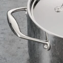 Tramontina 4 Qt Tri-Ply Clad Stainless Steel Covered Sauce Pan -1 80116024IXM005G