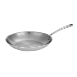 Tramontina 12 Inch Tri-Ply Clad Stainless Steel Fry Pan - Boston Handle -1 80116028ANM001G