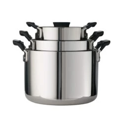 Tramontina Nesting 6 Pc Stainless Steel Tri-Ply Clad Sauce And Stock Pot Set -1 80116048IXM002G