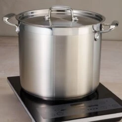Tramontina 20 Qt Stainless Steel Covered Stock Pot -1 80120002IXM001G