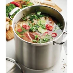 Tramontina 20 Qt Stainless Steel Covered Stock Pot