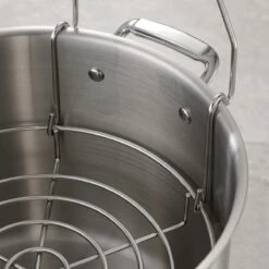 Tramontina 22 Qt Stainless Steel Canning Stock Pot With Rack -1 80120006IXM002G