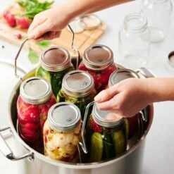 Tramontina 22 Qt Stainless Steel Canning Stock Pot With Rack -1 80120006IXM008G