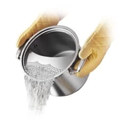 Tramontina 3 Pc - 6 Qt Stainless Steel Pasta Cooker 12 Tramontina 3 Pc - 6 Qt Stainless Steel Pasta Cooker -1 80120200IXM002G