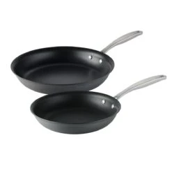 Tramontina 2 Pk 10 In And 12 In Hard Anodized Fry Pans -1 80123008IXM001G