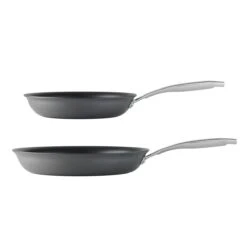 Tramontina 2 Pk 10 In And 12 In Hard Anodized Fry Pans -1 80123008IXM002G