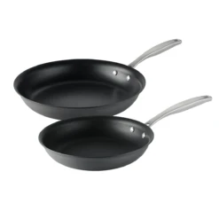 Tramontina 2 Pk 10 In And 12 In Hard Anodized Fry Pans