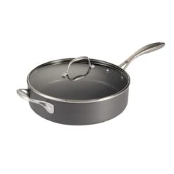Tramontina 5.5 Qt Hard Anodized Aluminum Covered Deep Sauté Pan -1 80123072PDM001G