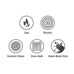 Tramontina Gourmet 12 In Hard Anodized Aluminum Nonstick Sauté Pan -1 80123576IXI005G