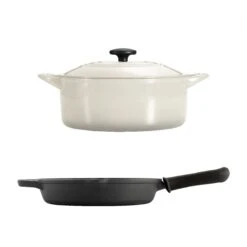 Tramontina 3 Pc Essential Cast Iron Cookware Set - Latte -1 80131041IXM002G