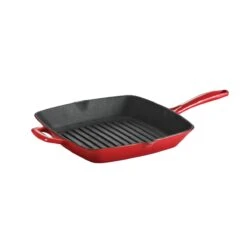 Tramontina 11 In Enameled Cast-Iron Series 1000 Grill Pan - Gradated Red -1 80131053IXM001G