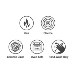 Tramontina 12 In Enameled Cast-Iron Series 1000 Skillet - Gradated Red -1 80131055IXI001G