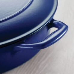Tramontina 3 Qt Enameled Cast-Iron Series 1000 Covered Saucier - Gradated Cobalt -1 80131071IXM005G