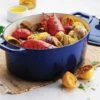 Tramontina 7 Qt Enameled Cast-Iron Oval Dutch Oven - Gradated Cobalt -1 80131078PRM001G