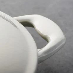 Tramontina 5.5 Qt Enameled Cast Iron Round Dutch Oven - Latte With Gold Stainless Steel Knob -1 80131085IXM003G