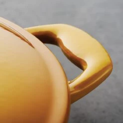 Tramontina 4 Qt Enameled Cast Iron Covered Braiser - Sunrise -1 80131088IXM003G