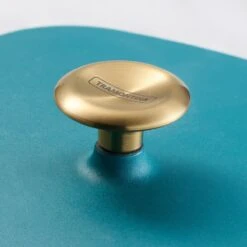 Tramontina Prisma 7 Qt Enameled Cast Iron Covered Square Dutch Oven - Matte Teal -1 80131109IXM003G