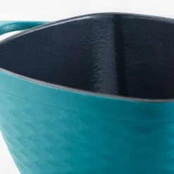 Tramontina Prisma 7 Qt Enameled Cast Iron Covered Square Dutch Oven - Matte Teal -1 80131109IXM005G