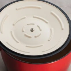 Tramontina 7 Qt Enameled Cast Iron Covered Tall Round Dutch Oven - Red 11 Tramontina 7 Qt Enameled Cast Iron Covered Tall Round Dutch Oven - Red -1 80131134IXM005G