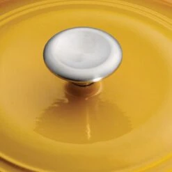 Tramontina 7 Qt Enameled Cast Iron Covered Tall Round Dutch Oven - Sunrise -1 80131361IXM003G