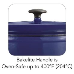 Tramontina 6.5 Qt Enameled Cast Iron Covered Dutch Oven - Gradated Blue -1 80131622IXI001G