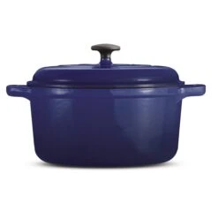 Tramontina 6.5 Qt Enameled Cast Iron Covered Dutch Oven - Gradated Blue -1 80131622IXM001G