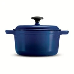 Tramontina 3.5 Qt Enameled Cast-Iron Round Dutch Oven - Gradated Cobalt -1 80131636IXM003G
