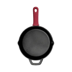 Tramontina Pre-seasoned Cast Iron 2 Pk Skillets With Silicone Grips -1 80131654ANM003G
