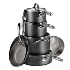 Tramontina 11 Pc Nonstick Cookware Set- Charcoal Gray -1 80143025IXM001G