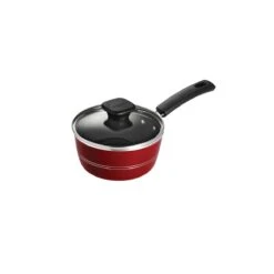 Tramontina Sicilia 1.25 Qt Aluminum Nonstick Covered Sauce Pan - Raspberry -1 80149038IXM001G