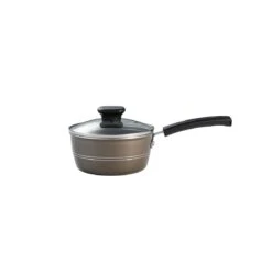Tramontina Sicilia 1.25 Qt Aluminum Nonstick Covered Sauce Pan - Hazelnut -1 80149051IXM002G