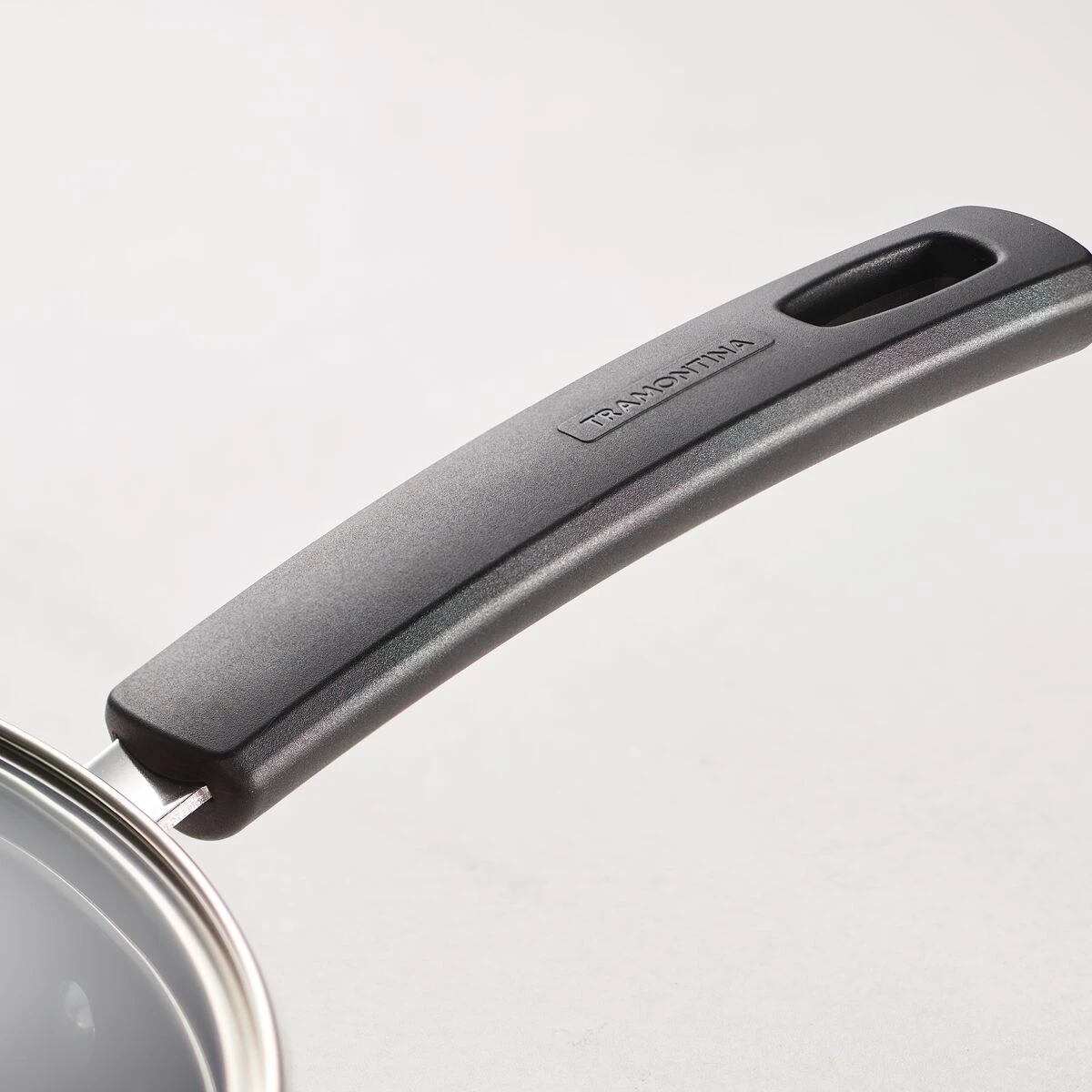 Tramontina Sicilia 2.5 Qt Aluminum Nonstick Covered Sauce Pan - Hazelnut 7 Tramontina Sicilia 2.5 Qt Aluminum Nonstick Covered Sauce Pan - Hazelnut - Image 5