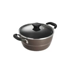 Tramontina Sicilia 4.5 Qt Aluminum Nonstick Covered Dutch Oven - Hazelnut -1 80149054IXM001G