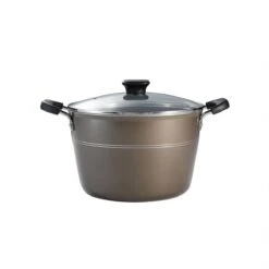 Tramontina Sicilia 8 Qt Aluminum Nonstick Covered Stock Pot - Hazelnut -1 80149056IXM002G