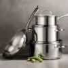 Tramontina 7 Pc Stainless Steel Cookware Set